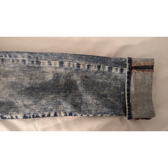 Cotton Jeans Acid washed - H&M - 29 (like a 6/ 30 fits too)- Stone-washed - Picture 8 of 11